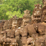 Huge Guardian Statue Unearthed at Angkor Wat