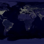 NASA Sees Holiday Lights From Space
