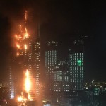 Huge Luxury Hotel on Fire in Dubai Amid New Year’s Celebrations VIDEO